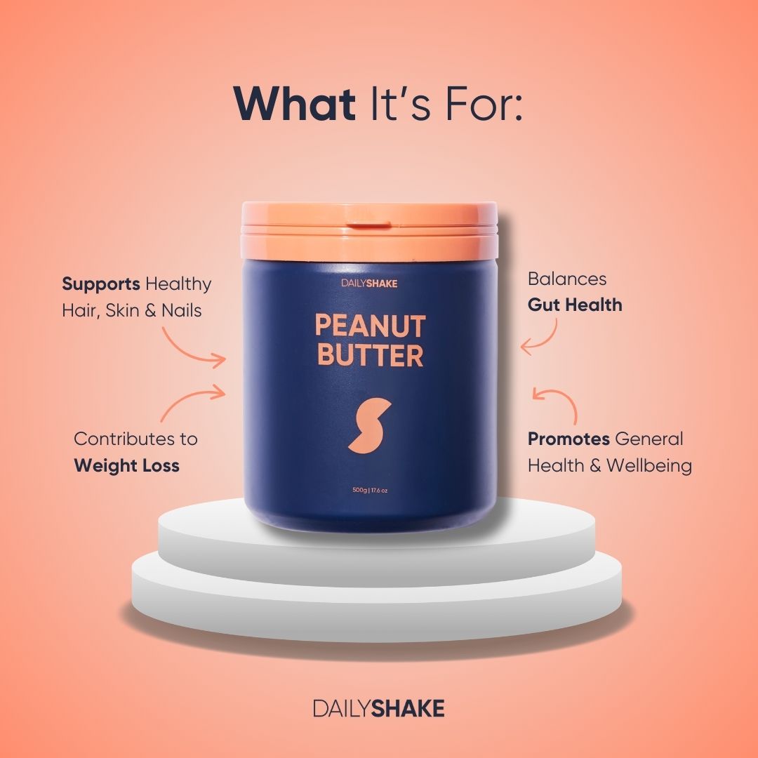 2 Single Sachets Peanut Butter - Daily Shake - Premium Meal Replacement Shakes