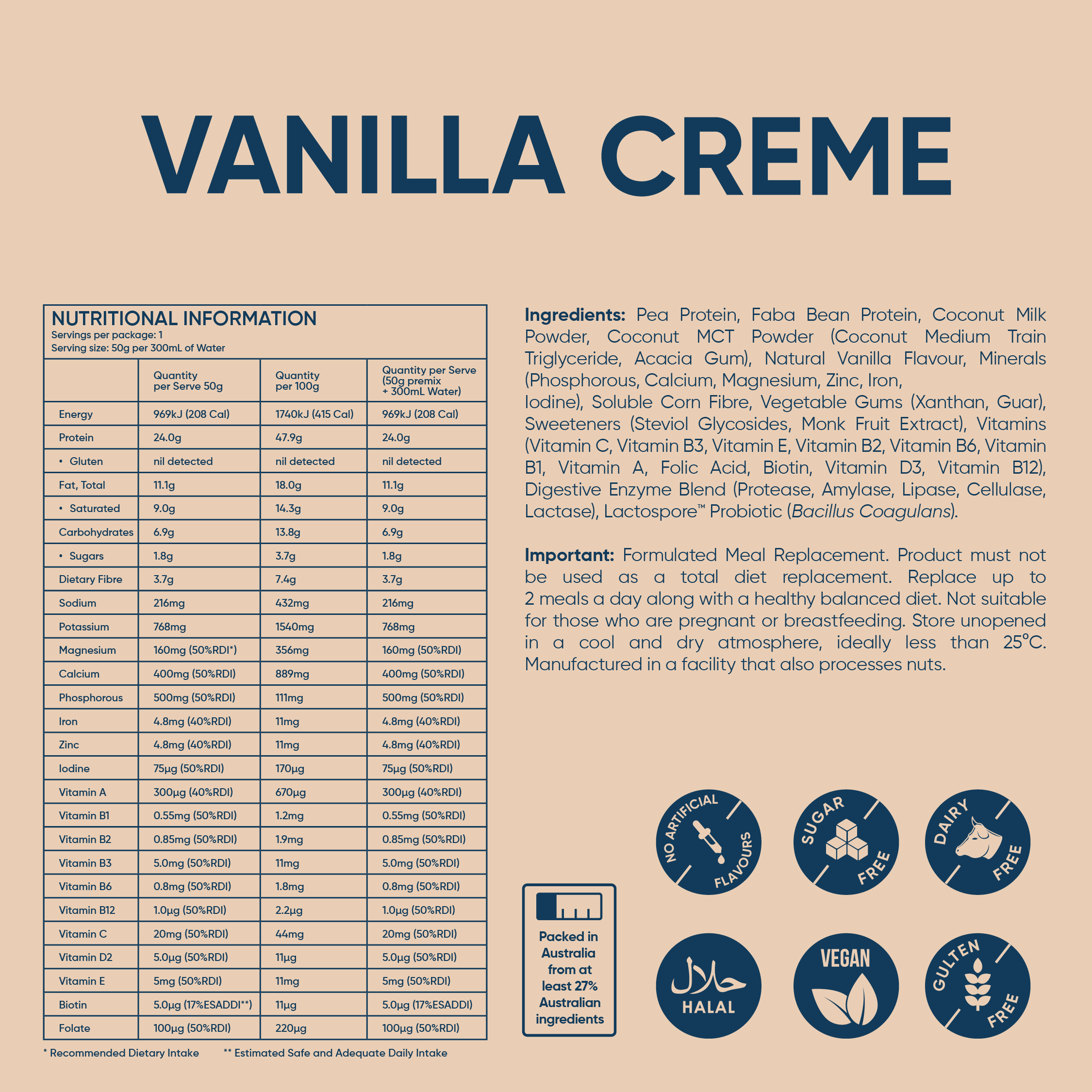 Vanilla Creme