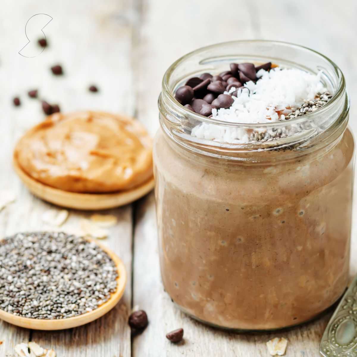 Easy Chocolate Overnight Oats Recipe - High Protein