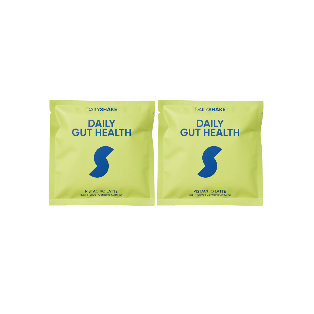 2 Single Sachets Daily Gut Health: Pistachio Latte - Daily Shake - Premium Meal Replacement Shakes