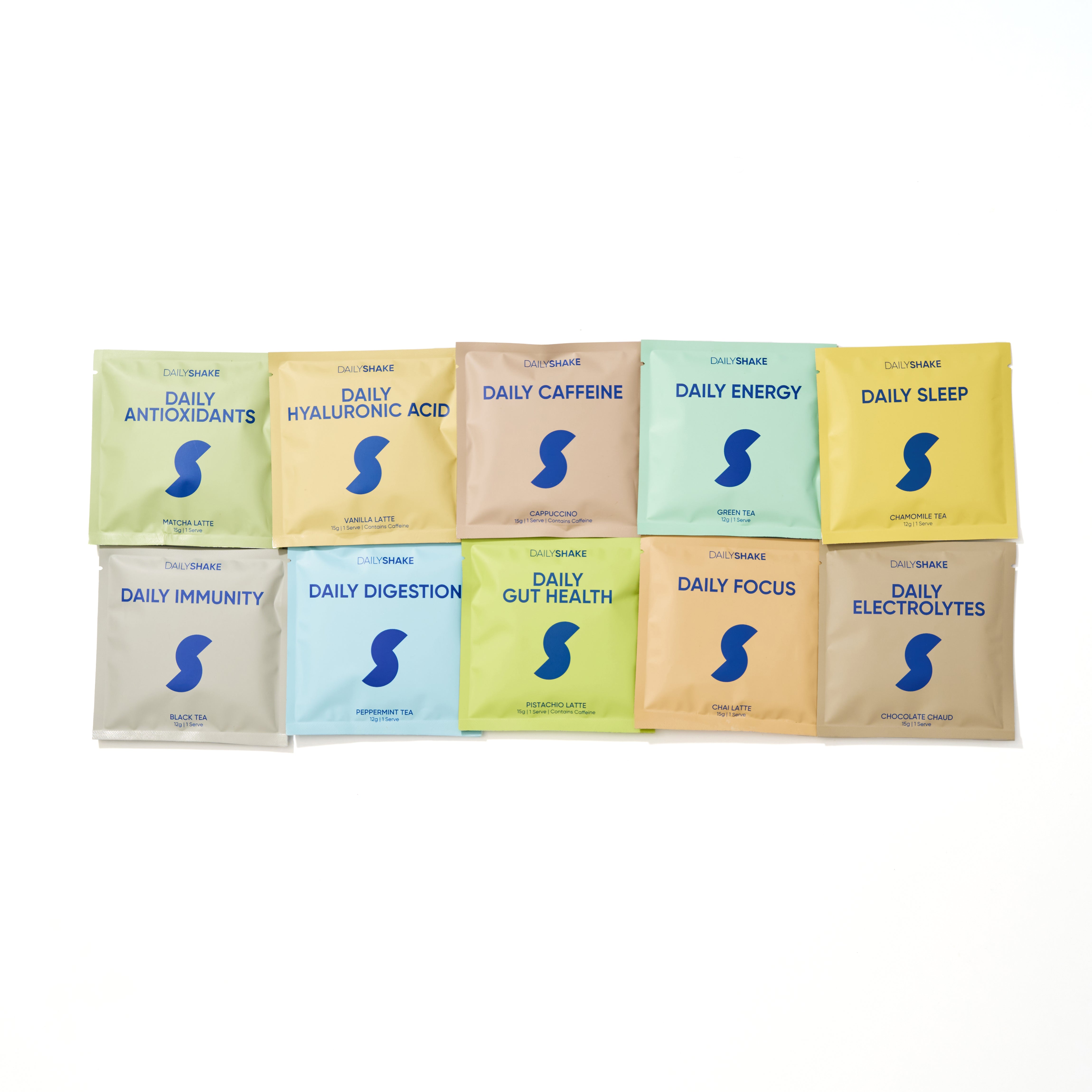 Daily Brews Multi Flavour Pack - Daily Shake - Premium Meal Replacement Shakes