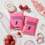 2 Single Sachets Strawberry Cheesecake